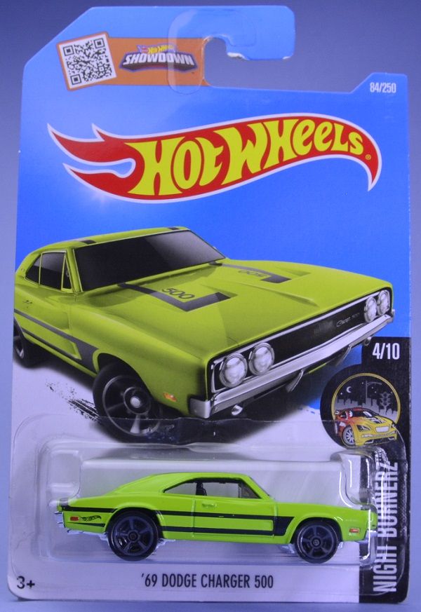 hot wheels 69 dodge charger 500 green