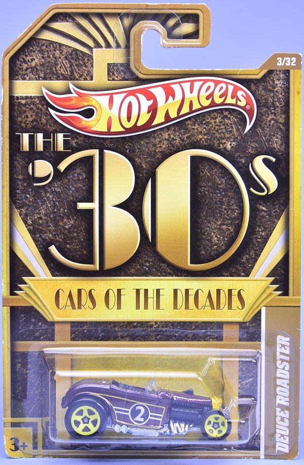 Hot Wheels ホットウィール デュース ロードスター 12 Cars Of Decades 3 32 ディスカウントミニカーコレクション