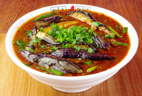 マーボー麺茄子