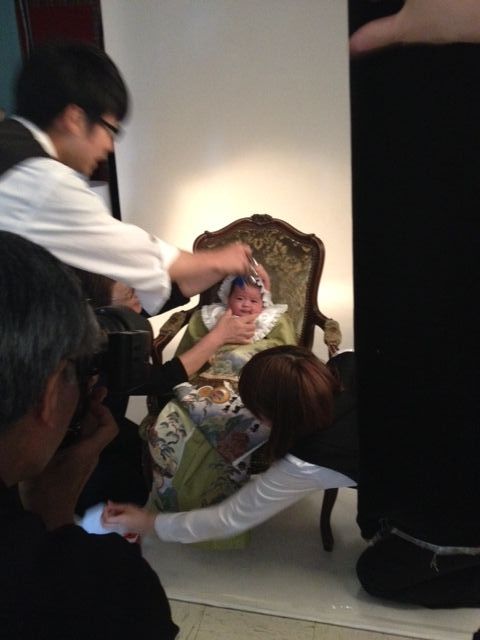 あおくんお宮参り : ハルナツアオファミリー