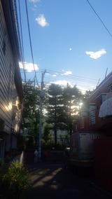 三連休最終日快晴