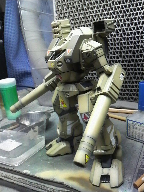 1/72 デストロイド トマホーク その5 : 明日に向って造ります………（何を？）