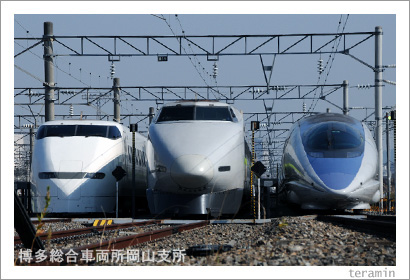 博多総合車両岡山支所 新幹線写真3