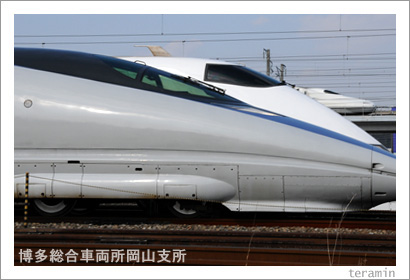 博多総合車両岡山支所 新幹線写真2
