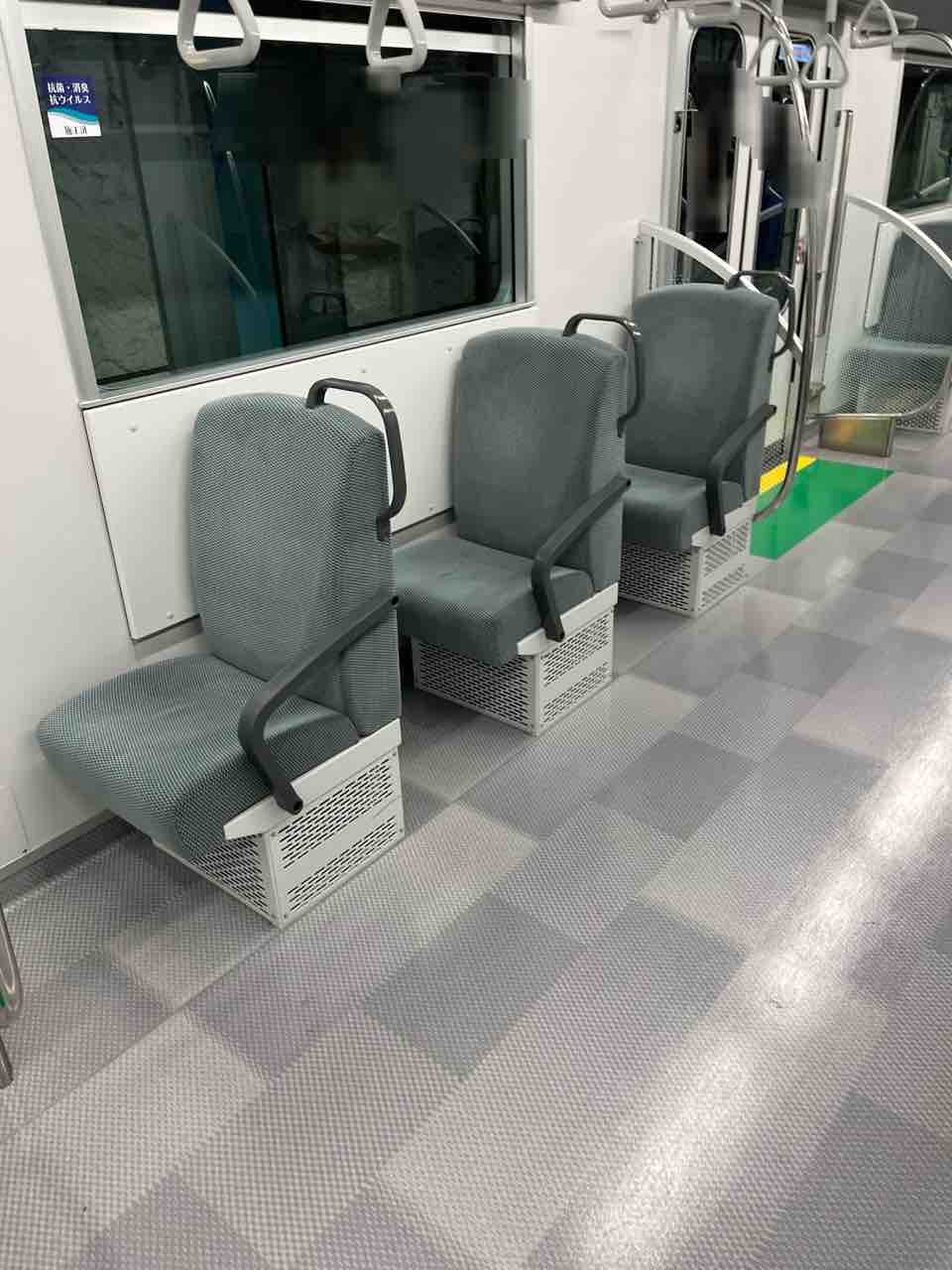 大阪メトロ　地下鉄　モケット　別珍 21611 ホビー・楽器・アート 大阪メトロ 地下鉄 シート モケット