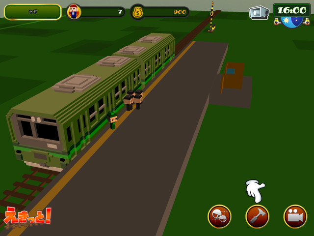 理想の駅を作って 1日中観察する箱庭ゲーム えきっと レビュー 鉄道好きでなくとも見入ってしまう面白さ