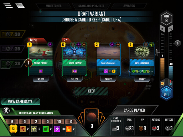 ドイツゲーム賞17大賞の重量級ゲームを気軽に遊べる喜び テラフォーミング マーズ Terraforming Mars レビュー ドイツゲーム賞17大賞の重量級ゲームを気軽に遊べる喜び テラフォーミング マーズ Terraforming Mars レビュー