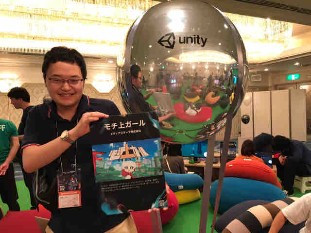 触って動いているだけで気持ちいいアクション モチ上ガール 面白ければなんでもいい ストーリーも設定もどうでもいいという力強い作品 Unite19レポート