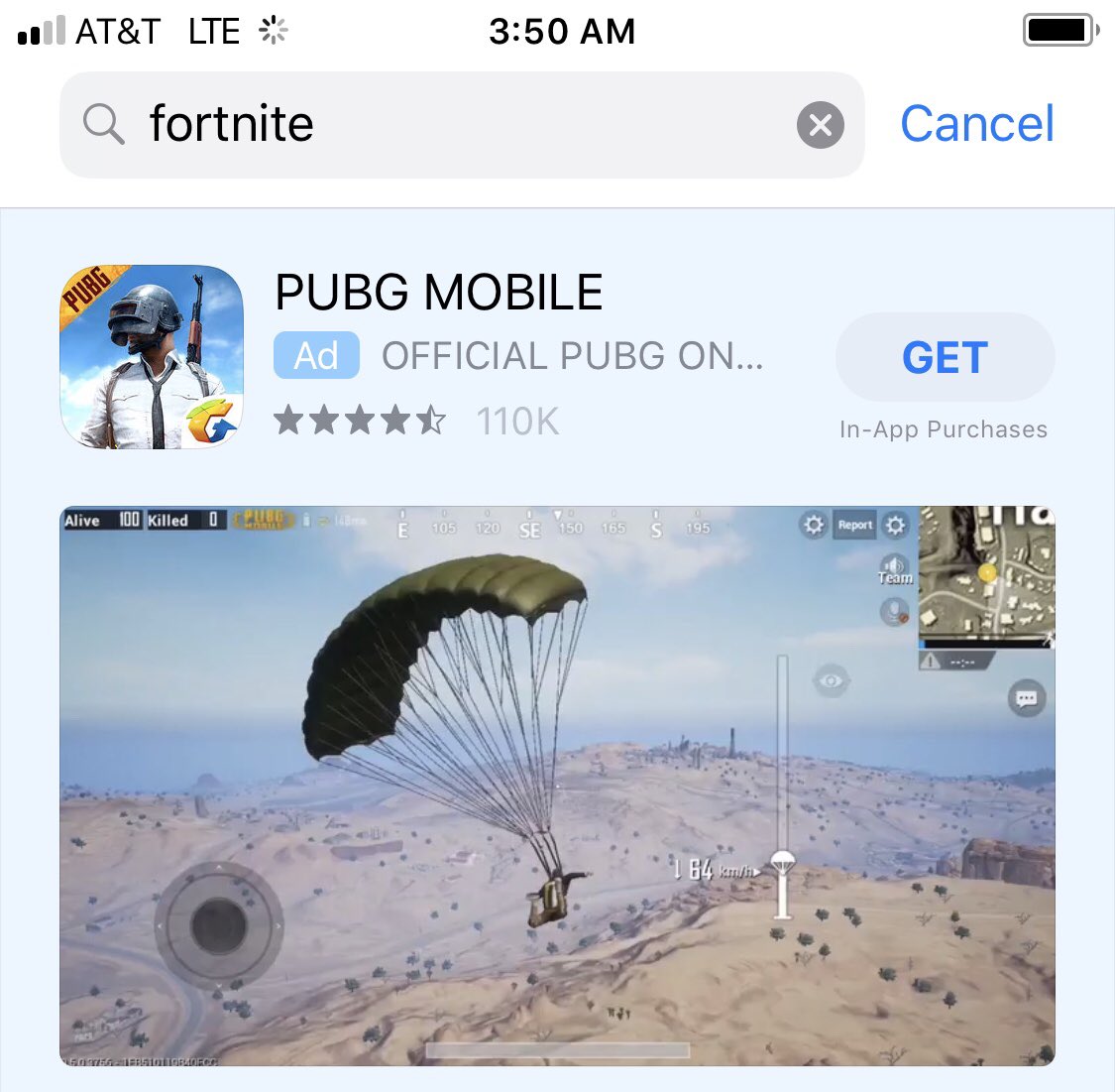 フォートナイトを検索するとpubgが表示されるapp Storeは狂っている Appleが導入予定の広告機能について Epic創立者がコメント