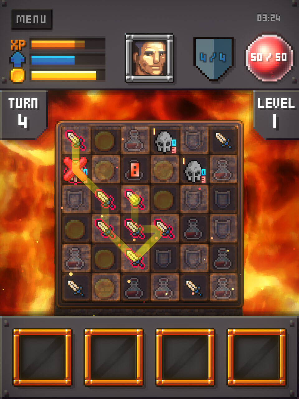 最小限のローグライトな仕組みを備えたパズルrpg Dungeon Falan レビュー ザ 直球 Dungeon Raid クローン 最小限のローグライトな仕組みを備えたパズルrpg Dungeon Falan レビュー ザ 直球 Dungeon Raid クローン