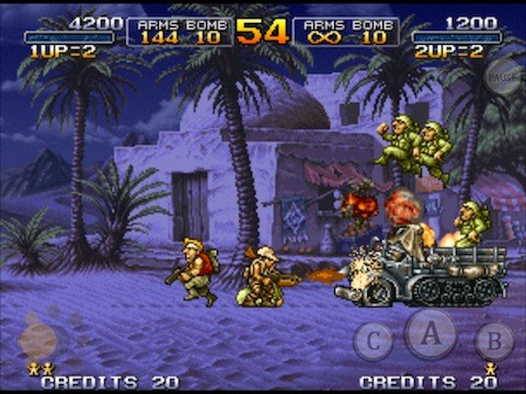 レビュー Metal Slug X ついにメタスラシリーズiosで勢揃い レビュー Metal Slug X ついにメタスラシリーズiosで勢揃い