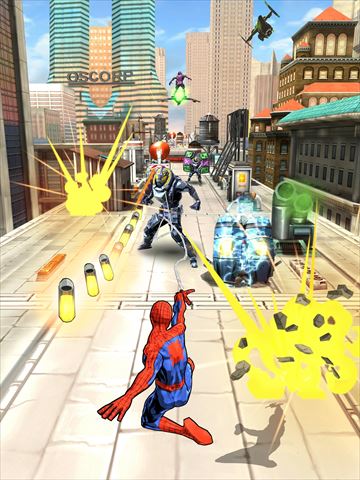 縦横無尽に飛び回れるスパイダーマンのランアクション Spider Man Unlimitedの最新動画公開