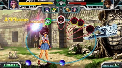 ザ リズム オブ ファイターズ Snkの名曲で戦え 格ゲーと音ゲーが融合したまったく新しいゲーム近日発売