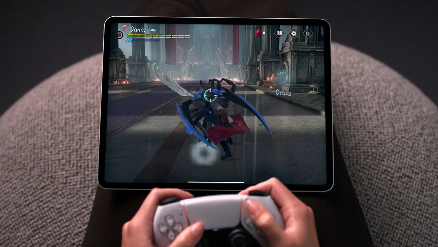 Apple Macと同じm1搭載の Ipad Pro 発表 メインメモリは最大16gb Ps5などのコントローラーにも対応し スマホ版 Devil May Cry のプレイ映像も Apple Macと同じm1搭載の Ipad Pro 発表 メインメモリは最大16gb Ps5などのコントローラーにも対応し スマホ版 Devil May Cry のプレイ映像も