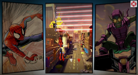 Spider Man Unlimited ゲームロフト スパイダーマンのラン系ゲームの動画を公開