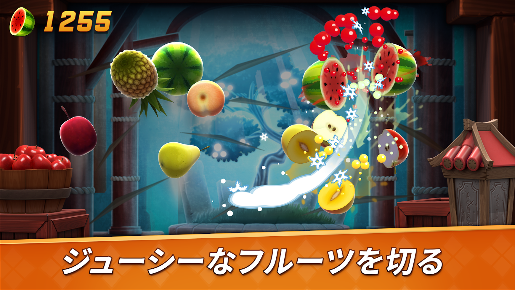 Fruit Ninja 2 がios Android向けに正式サービス開始 フルーツを切って原始的な破壊の快感を味わえ