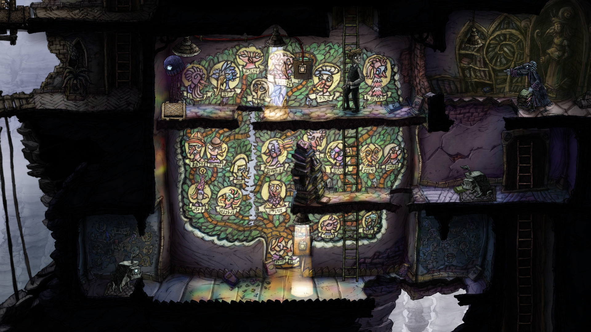 マシナリウム のamanita Design最新作 Creaks がapple Arcadeで配信開始 地底にそびえ立つ不思議な建物を探検しよう マシナリウム のamanita Design最新作 Creaks がapple Arcadeで配信開始 地底にそびえ立つ不思議な建物を探検しよう