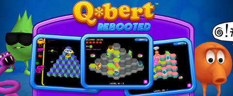 レトロゲームq Bertのリメイク作 Q Bert Rebootedが発表 公式サイトも公開