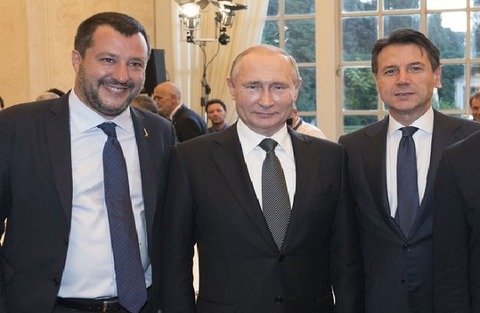 salvini,putin,conte