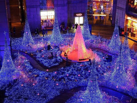 shiodome_christmas_lights汐留800