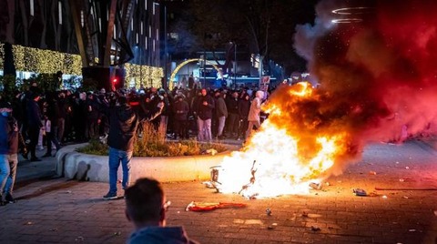 Rotterdum riot lockdown