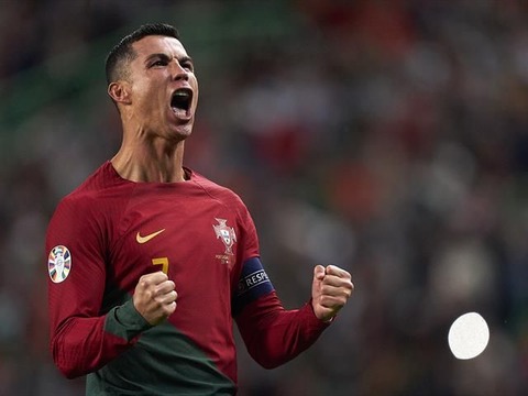 叫ぶRonaldo