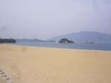 瀬戸内にも砂浜はあったんだ!