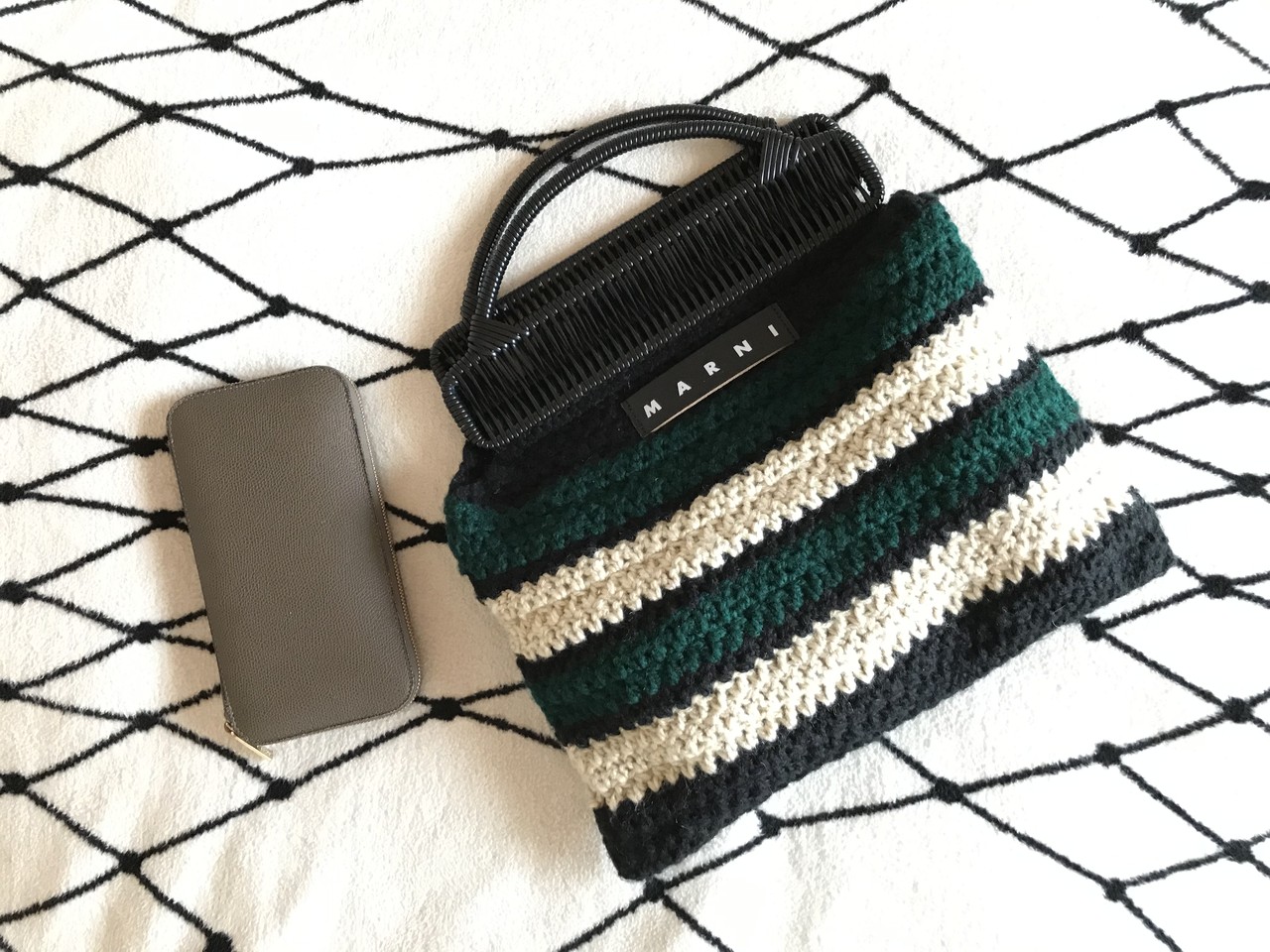 MARNI MARKE  クロシェバッグ