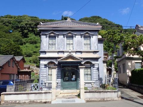 2022 8 1 愛媛 八幡浜 旧白石和太郎洋館 (1)