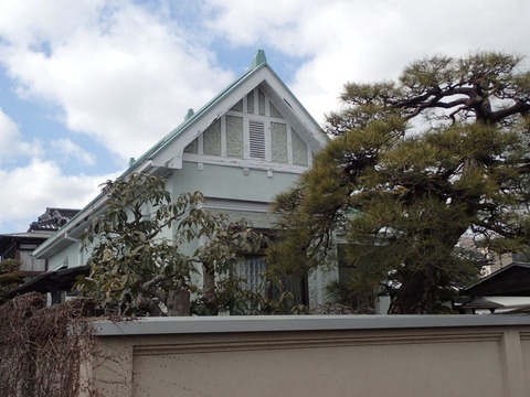 2026 2 山口 後河原の民家と河川 (5)