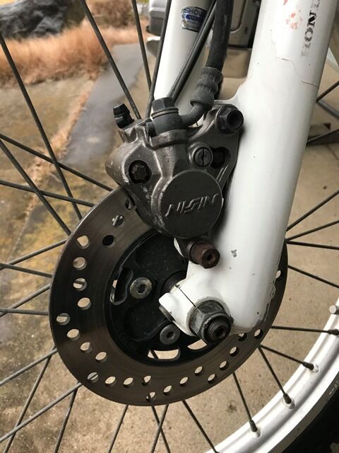 HONDA TLR200 リアホイール・ハブ・ブレーキ廻り 【公式通販】
