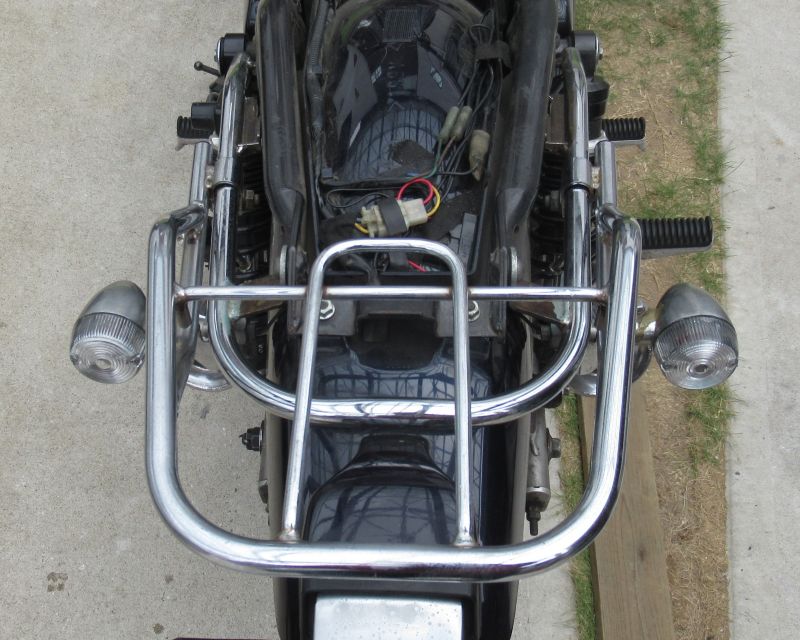 SRV250 リヤキャリア取り付け : シャフトドライブ生活