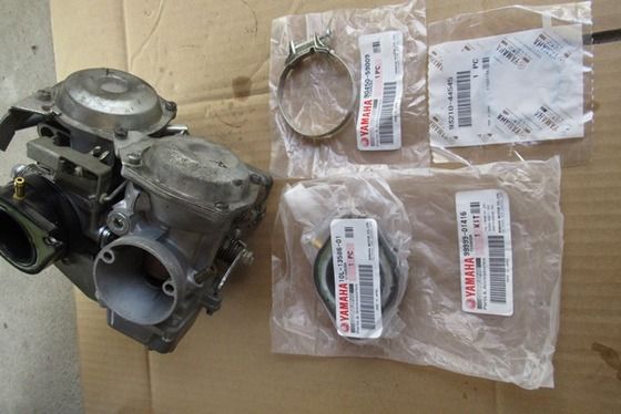 XV750E整備(2) キャブ取り付け : シャフトドライブ生活