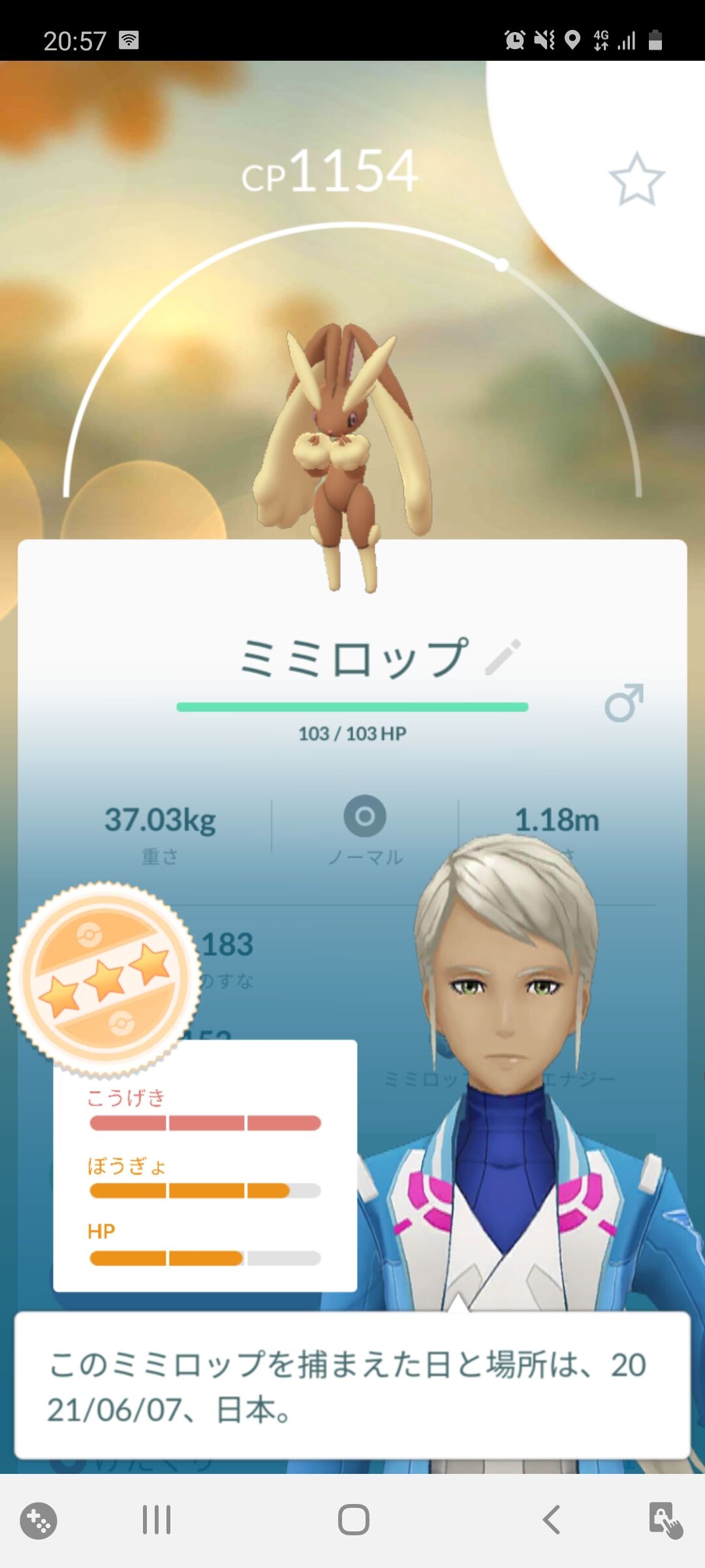 メガミミロップ ゲット Terumonぼうけんノート