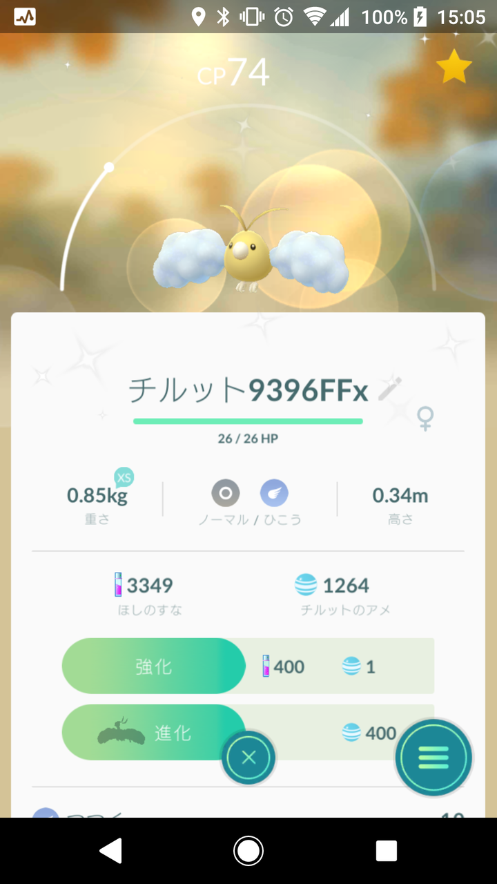 チルット 色違いゲット Terumonぼうけんノート チルット 色違いゲット Terumonぼうけんノート