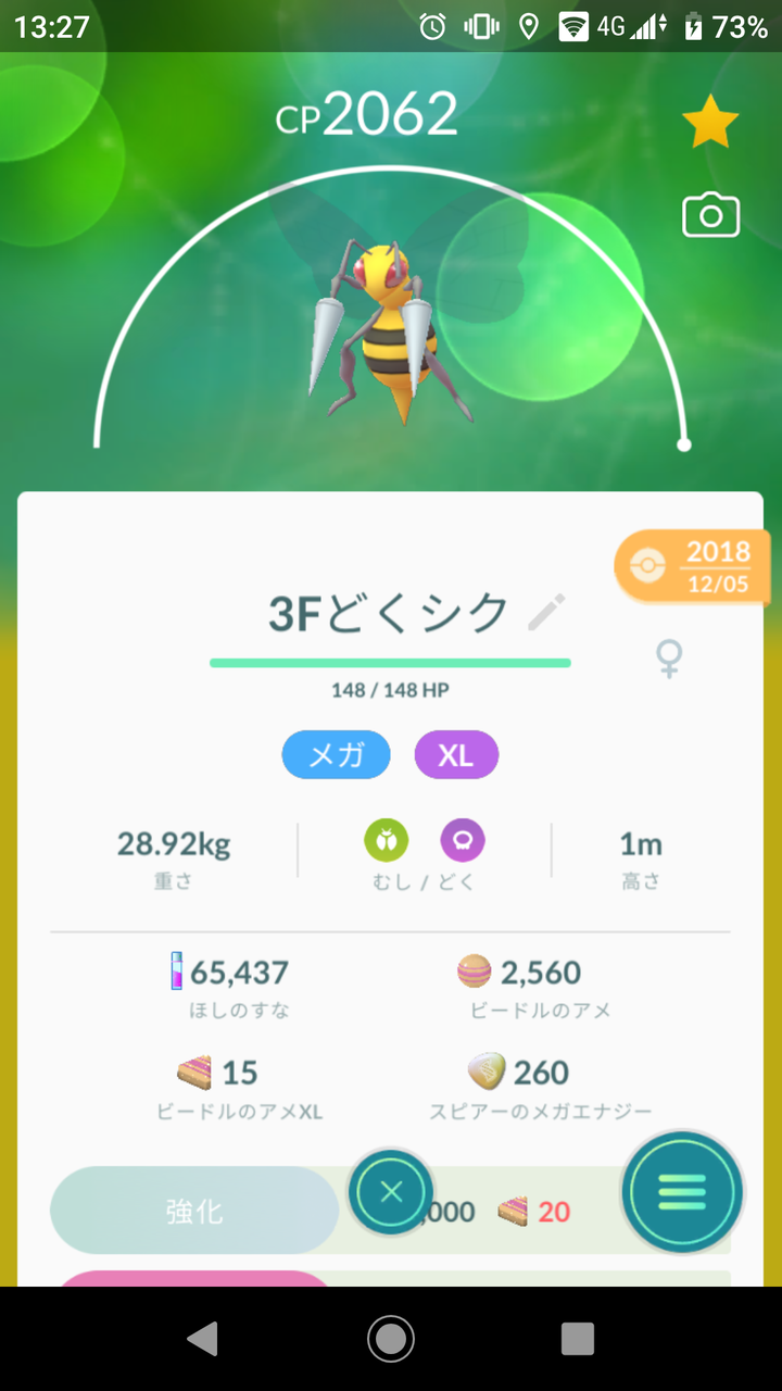 Cp上限まで強化 3匹目はスピアー Terumonぼうけんノート Cp上限まで強化 3匹目はスピアー Terumonぼうけんノート