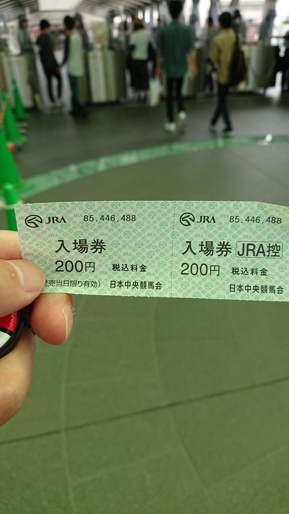 京都競馬場でポケモンgo Terumonぼうけんノート