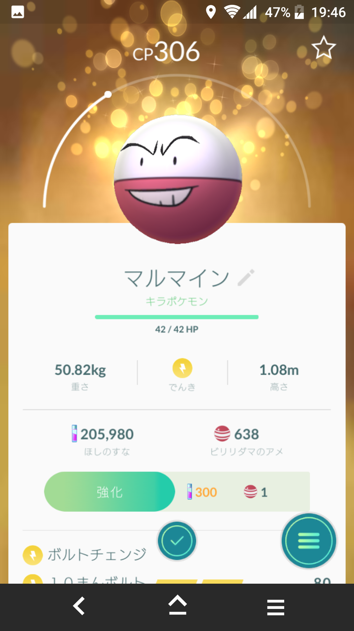 キラポケモン ビビリダマ ゲット Terumonぼうけんノート