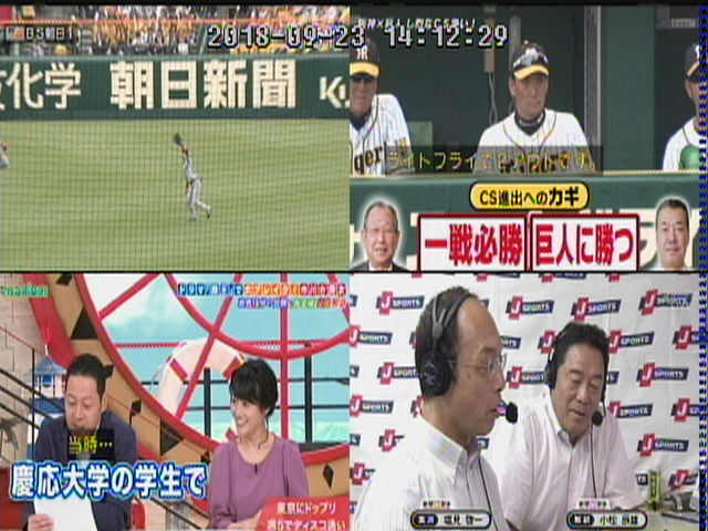 プロ野球 中継事情