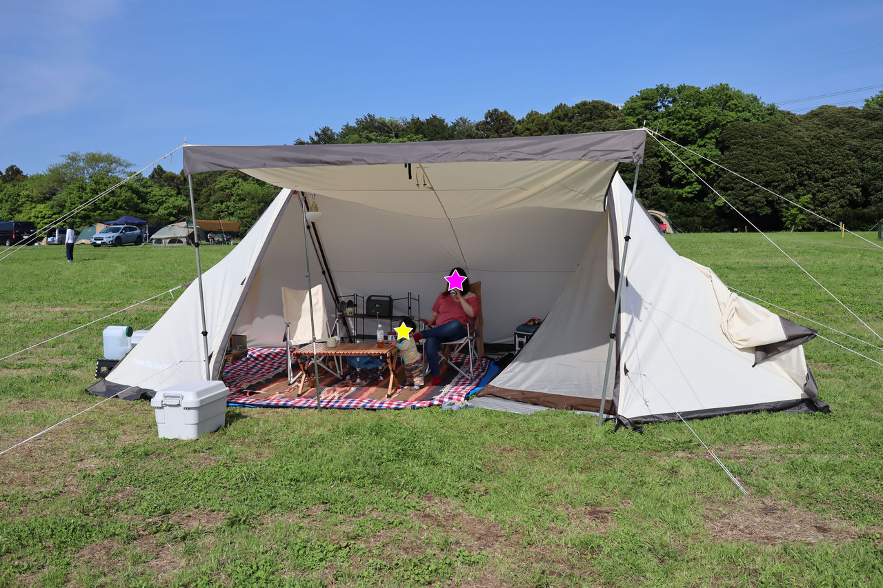 【キャンプ道具】家族でキャンプするなら検討してほしいテント。人気のツールームテントにしてみたらすごく快適だった。 : てるパパの野遊びブログ