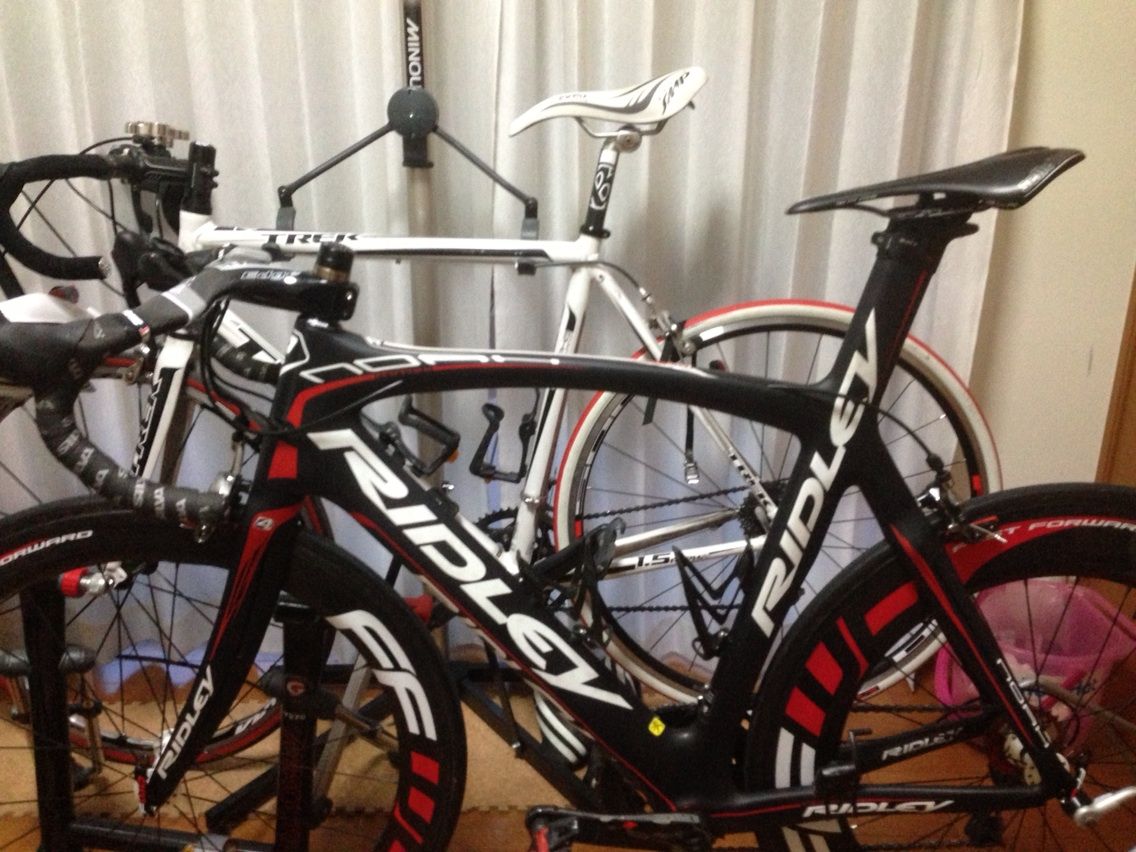 自転車 ポジション 出し