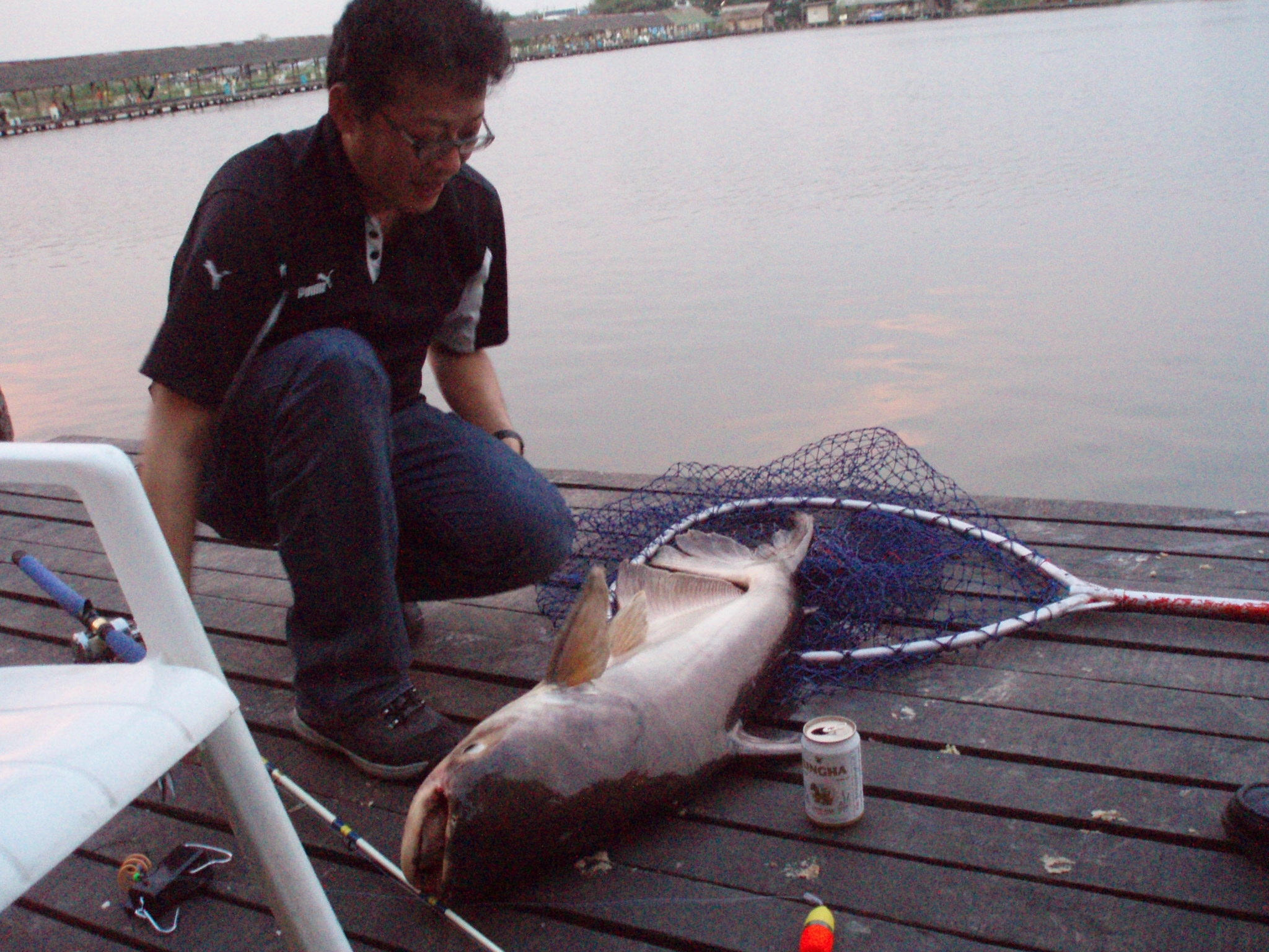 タイ バンコク 怪魚釣り池 ブンサムラン 出張 釣行記 P3 へーちゃんblog