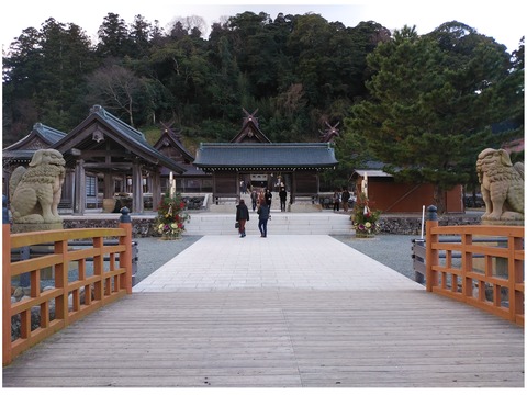 社寺!●佐太神社随時門 新年祈祷R020104