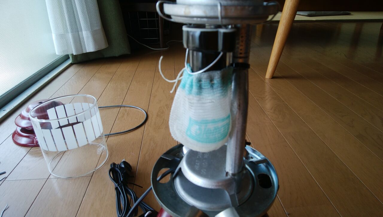 コールマンガソリンランタン286を電気ランタンに改造してみる ロングライフデザイン オキニイリ コールマンガソリンランタン286を電気ランタンに改造してみる ロングライフデザイン オキニイリ