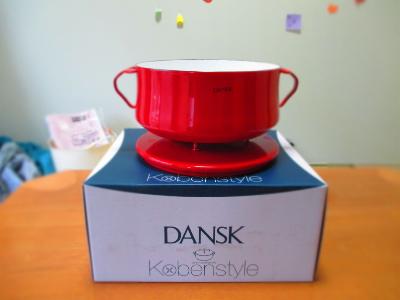 ダンスク(DANSK) コベンスタイルI両手鍋 23cm チリレッド 希少！中古