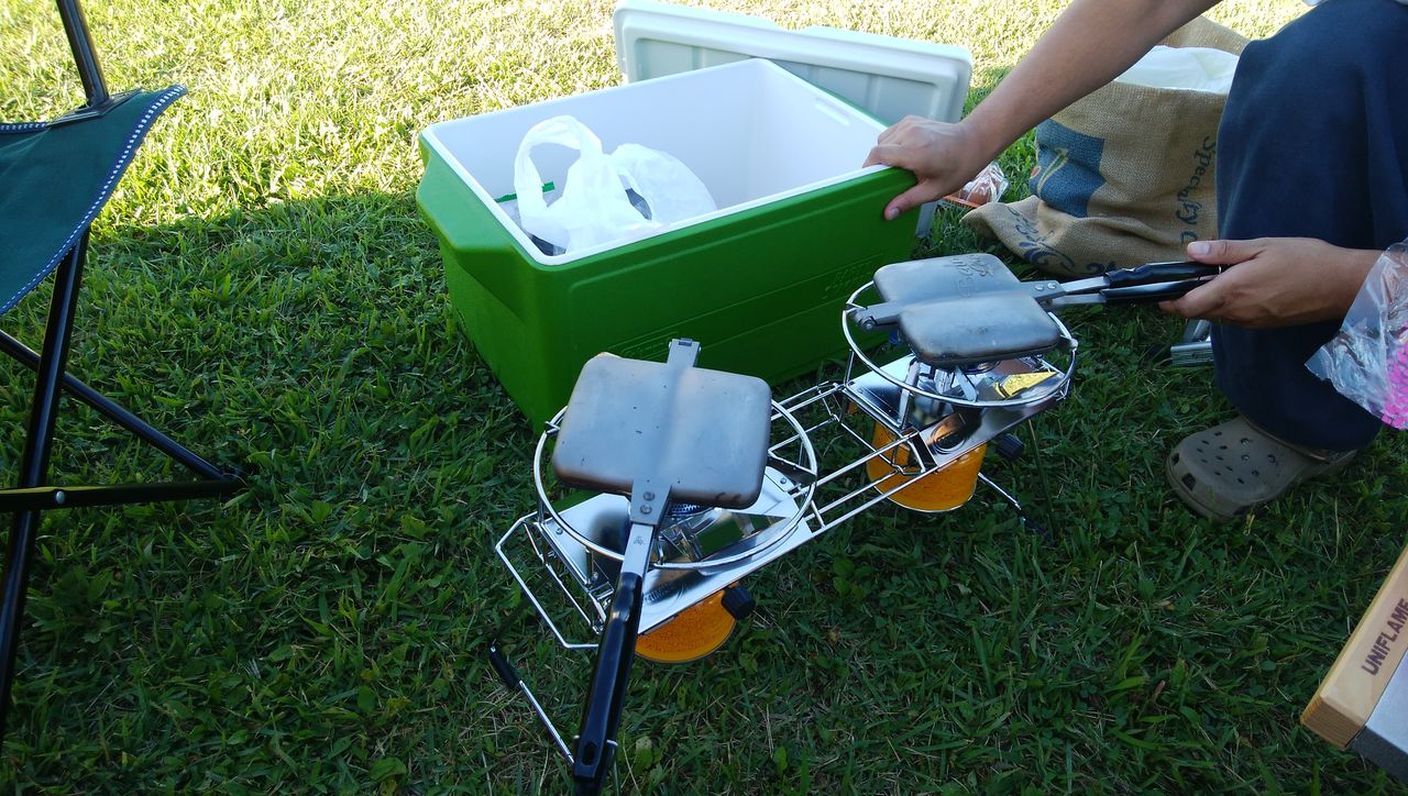 コールマンパーティスタッカー33qtは1泊キャンプに最適なクーラー ロングライフデザイン オキニイリ