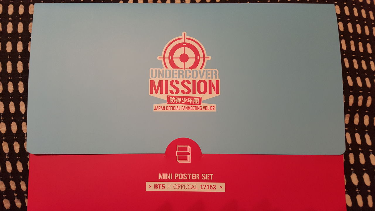 アイドルグッズ BTS UNDERCOVER MISSION MINI POSTER SET j )⁷ on X: 