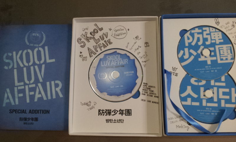 来ました！！SKOOL LUV AFFAIR リパッケージ☆防弾少年団 : NO防弾少年