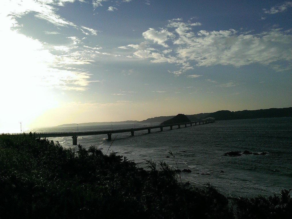妻と初秋デート 14 角島 山口県豊北町 鯉のはじまり 第二章