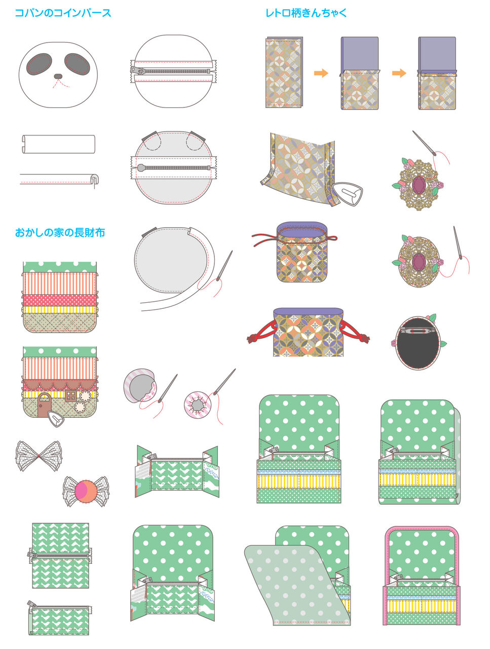 夢の名作ハンドメイド（全3巻）」掲載用イラスト : AD・CHIAKI Illust File